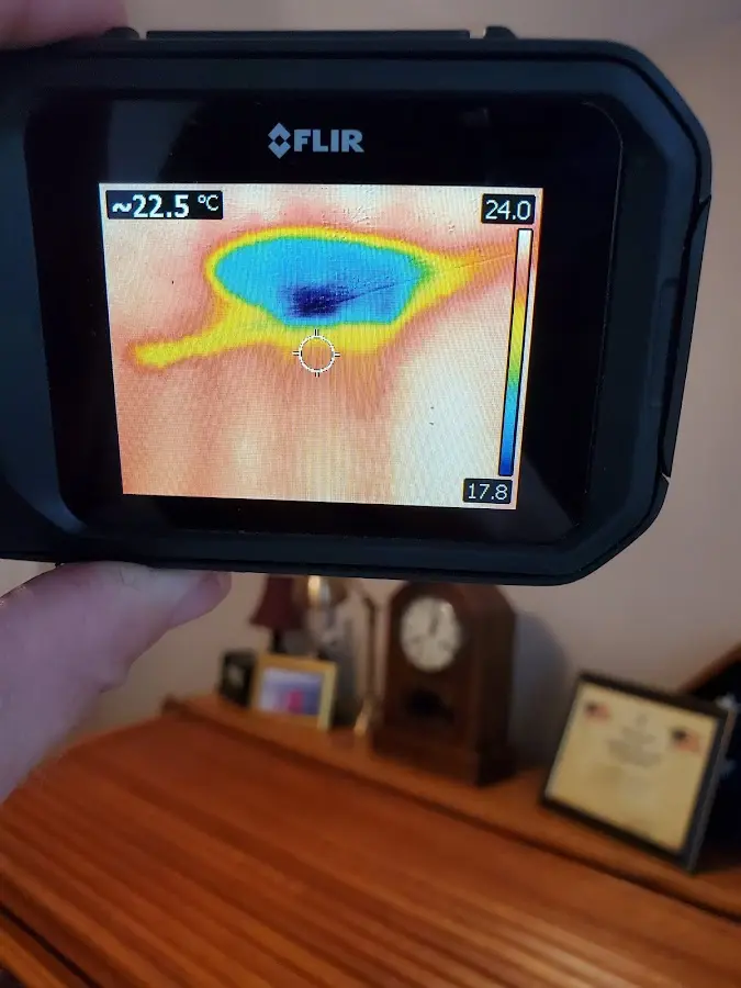 Thermal imaging inspection for water damage in Royal Kunia